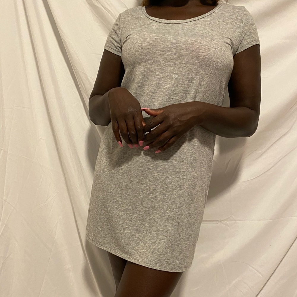 Gray Mossimo T-shirt dress